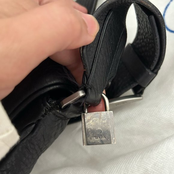 Prada LEATHER CROSSBODY BAG - Picture 4 of 6